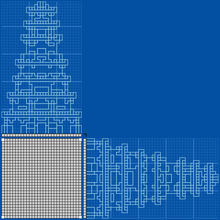 Asian Pagoda - Blueprints for MineCraft Houses, Castles, Towers, and more