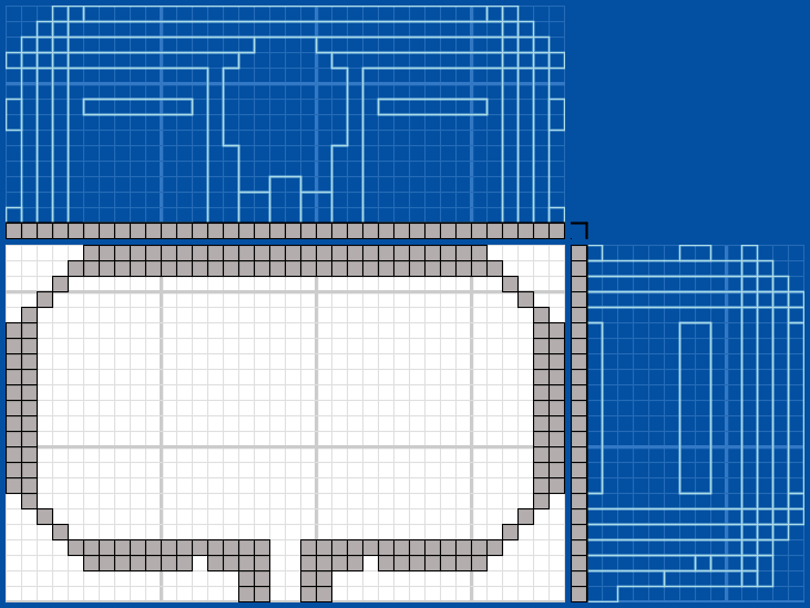 Pokemon Center Blueprints For MineCraft Houses Castles Towers And 